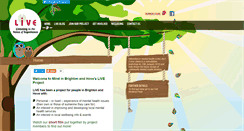 Desktop Screenshot of mindlive.co.uk